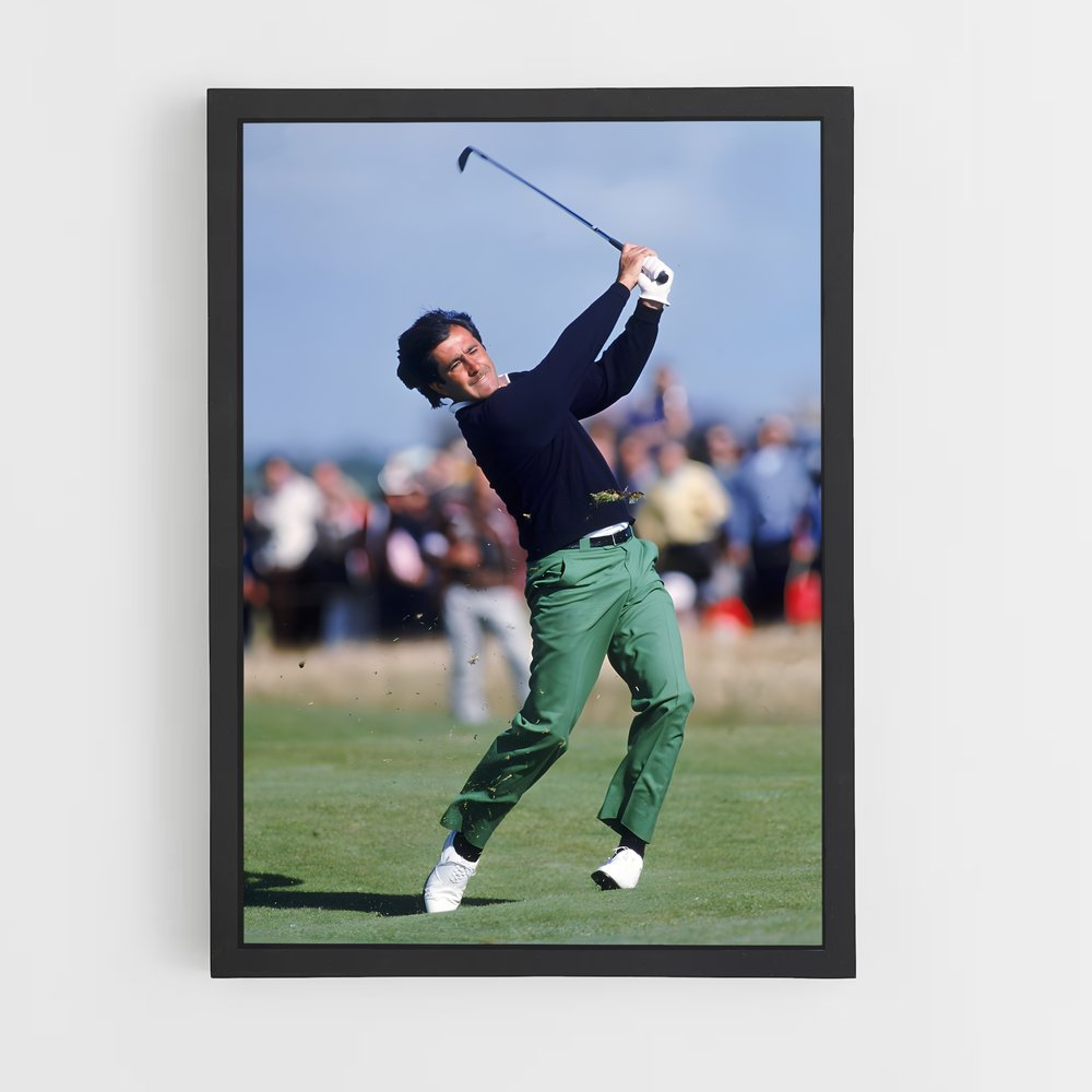 Poster Swing à la Seve – affiche Golf (vue 2)